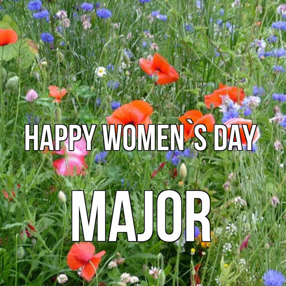 Greetings card с именем, Major happy women`s day международный женский день 4 Greetings with text for free download 